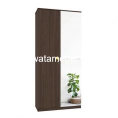 Wardrobe 2 Doors  Size 100 - Garvani MARLYN 2P / Serbian Timber 
